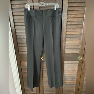 EUC The Limited Cassidy Fit Charcoal Pinstripe Dress Pants Size 4